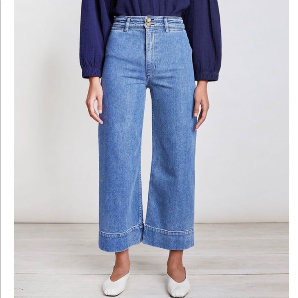 Apiece Apart Merida Light Wash Denim
